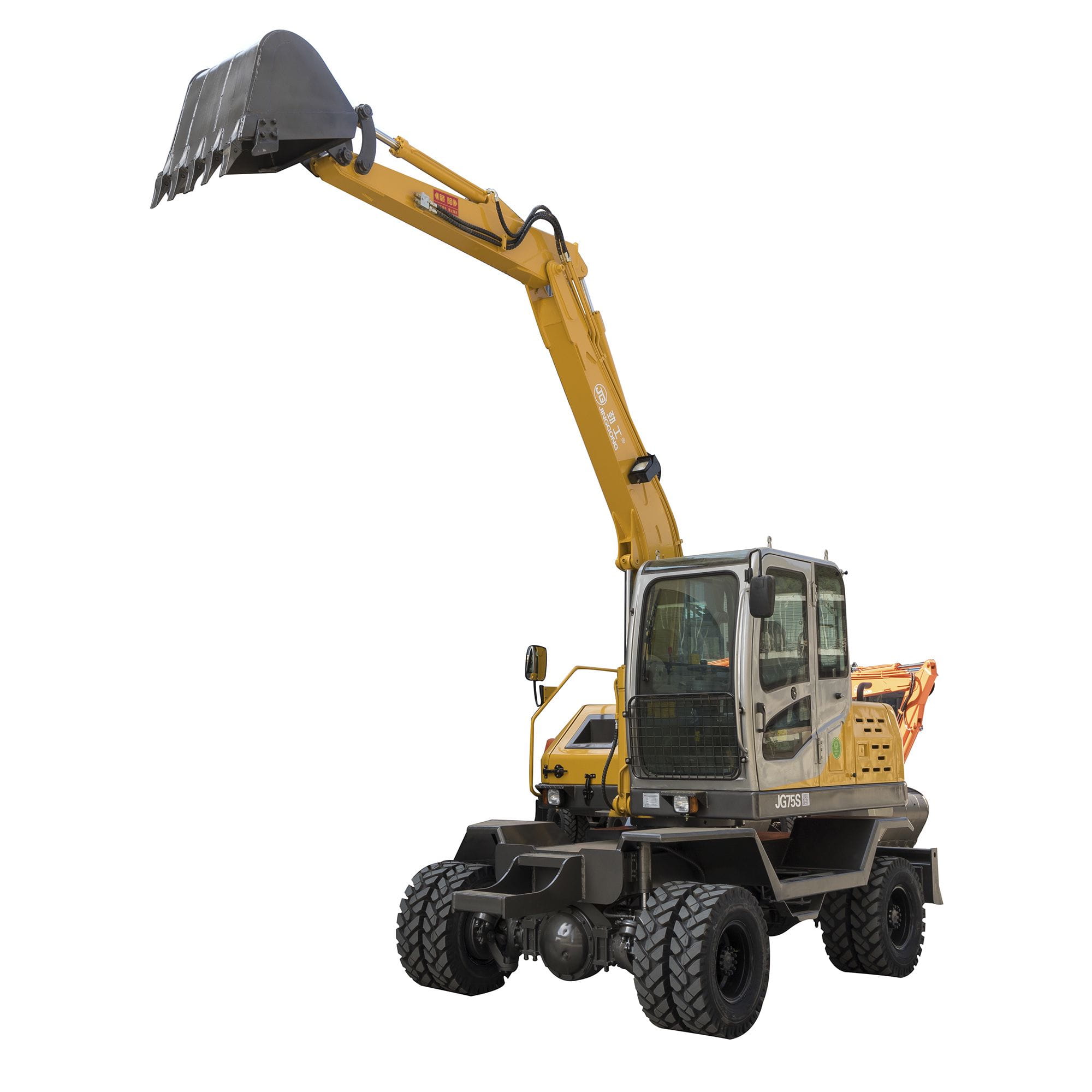7 Tons Backhoe Loaders with Heavy Duty Bucket for Sale