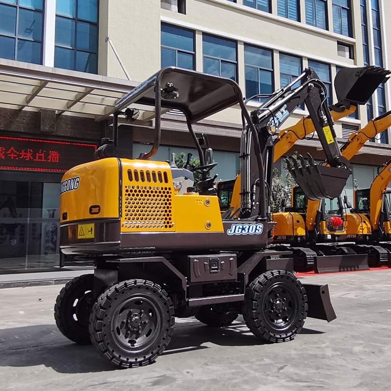 Brand New Wheeled Electric Hydraulic Excavator for Sale