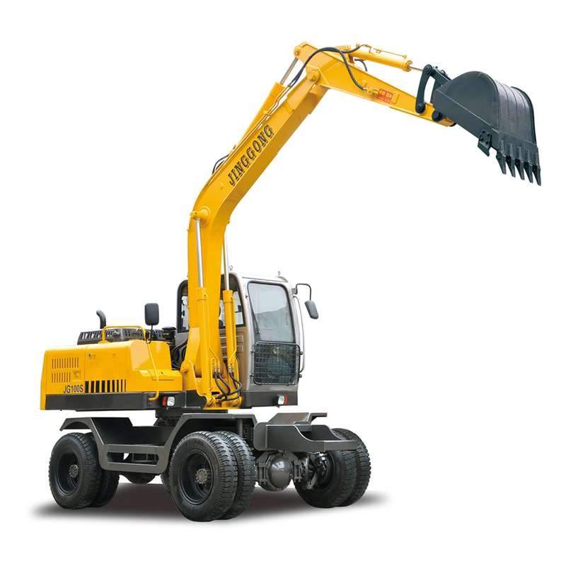 Double-Cylinder Wheeled Excavators for Hot Sale
