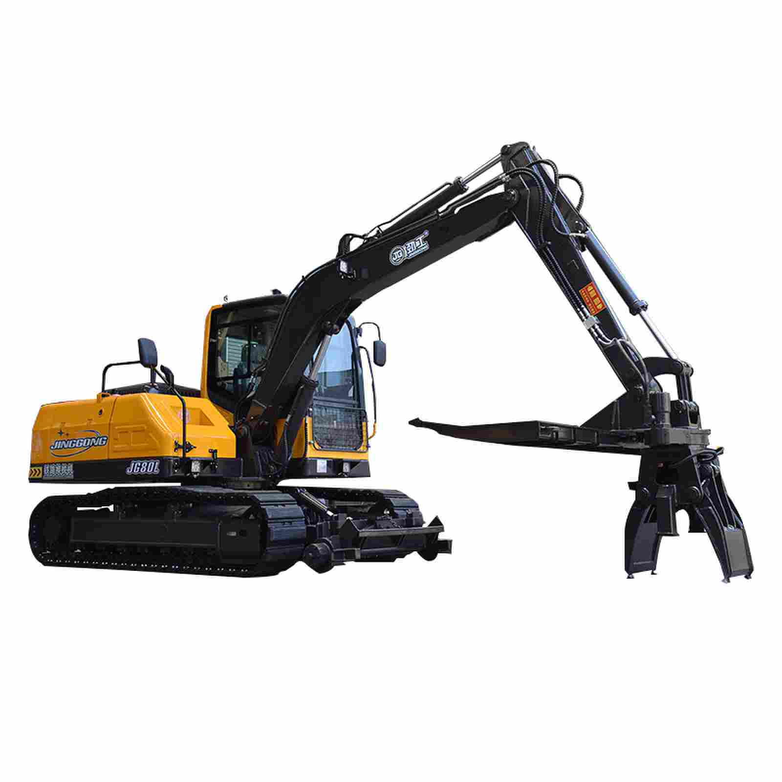 Railway Sleeper Changer Crawler Excavator, Grab Max 650 mm
