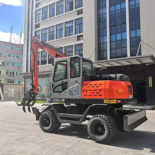 7.4 Tons Wheeled Excavators