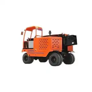 5.6 Ton Wheeled Sugar Cane Leaf Peeling Harvester Machine