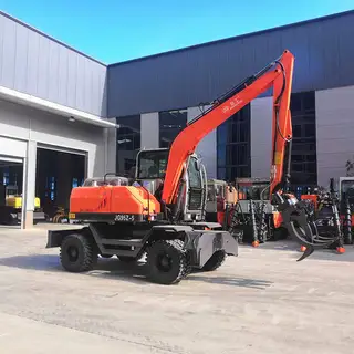 7.4 Tons Wheeled Excavator