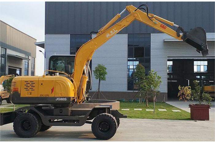 Excavators with Piston Pump