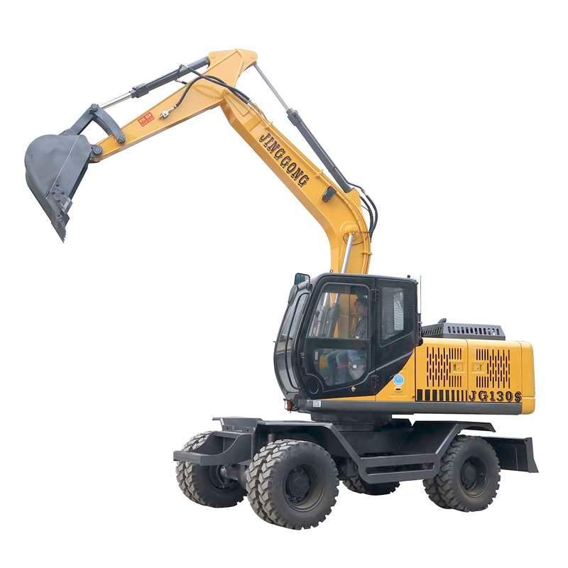Wheeled Hydraulic Excavator with Advanced Core Components