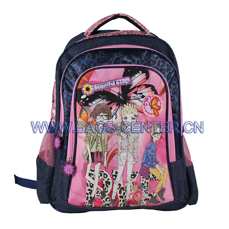 School Girl Bookbag ST-15BG04BP