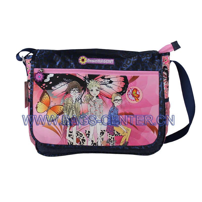 Microfiber Shoulder Bag for Girls ST-15BG06SB