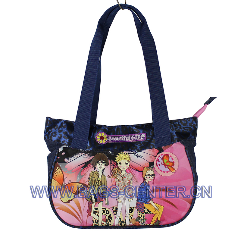 Microfiber Custom Girl Handbags ST-15BG09HB