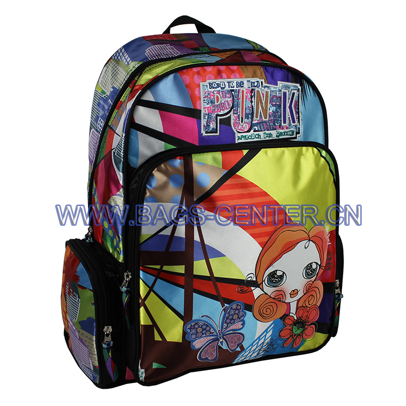 Disney License Satin Backpacks, ST-15BG02BP