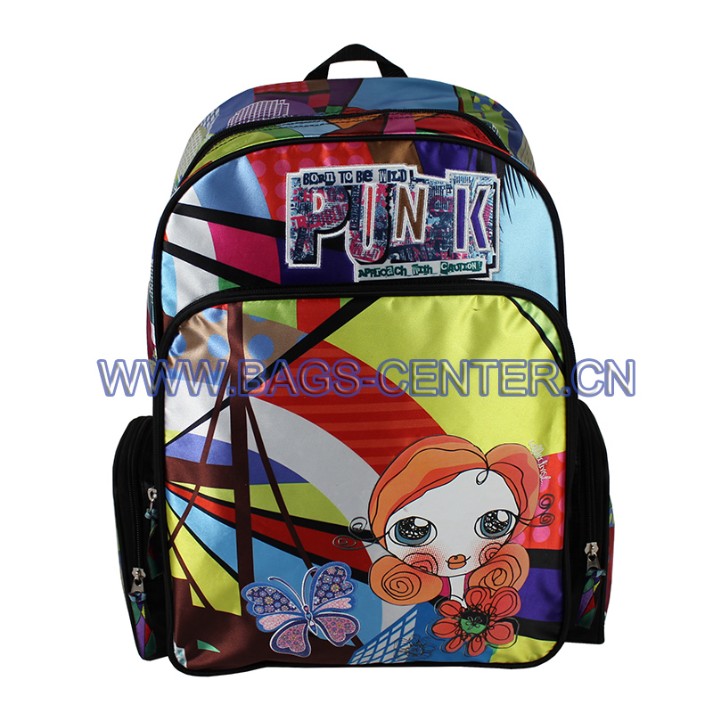 Disney License Satin Backpacks, ST-15BG02BP