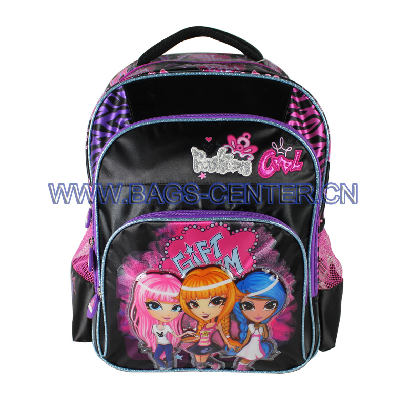 Kid Girls Bookbag ST-15FC05BP