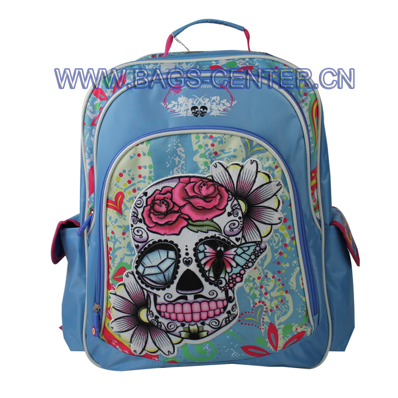 Teen Boys Skull Backpacks ST-15JH01BP