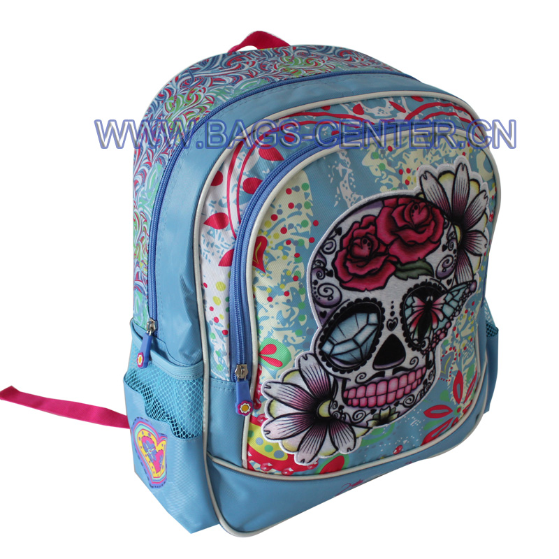 Skull Design Teenager Backpacks ST-15JH13BP