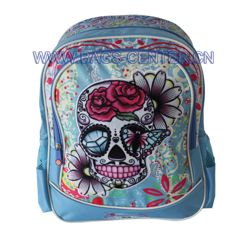 Skull Design Teenager Backpacks ST-15JH13BP