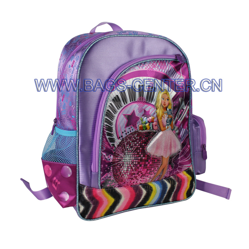 Stain Backpack with Side Pockets ST-15LM01BP