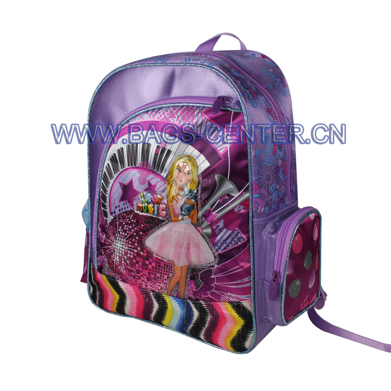 Stain Backpack with Side Pockets ST-15LM01BP