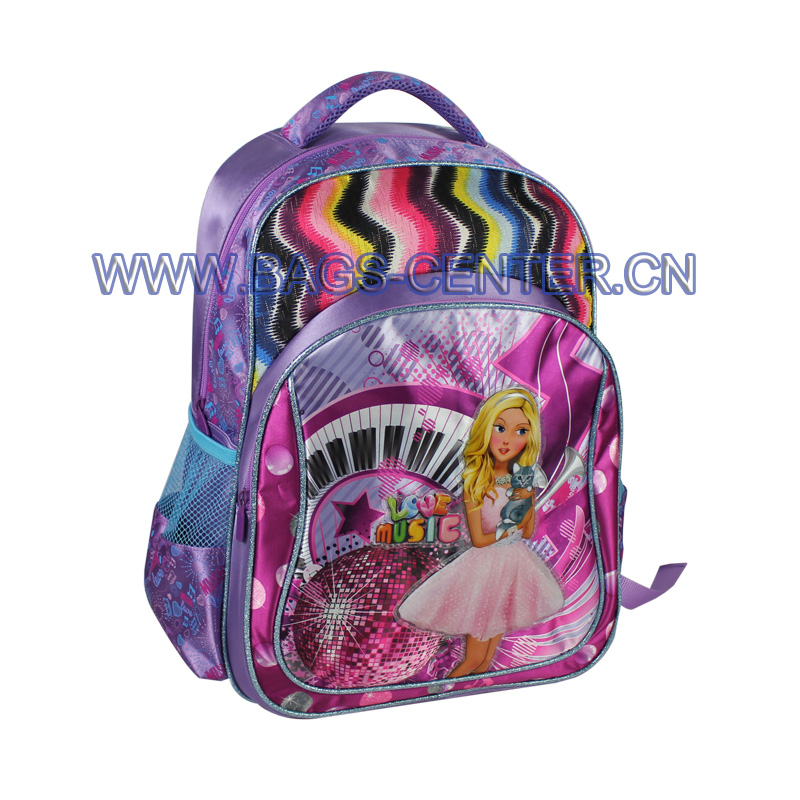 OEM Teenage Girl School Bookbag ST-15LM05BP