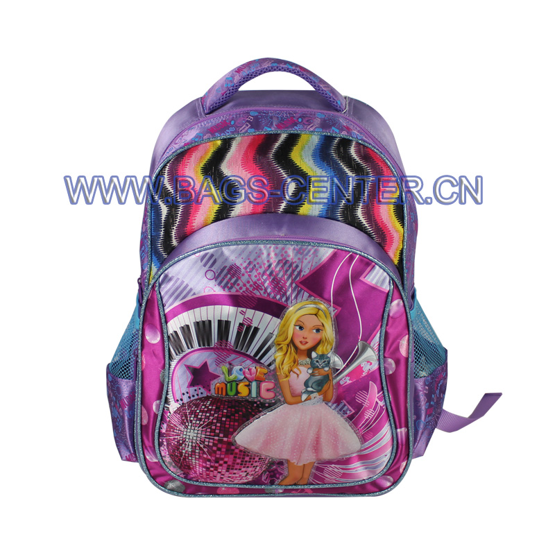 OEM Teenage Girl School Bookbag ST-15LM05BP