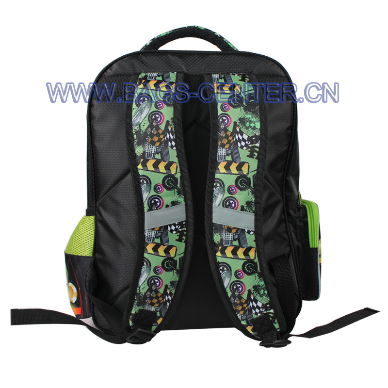 Racing Motorcycle Design Bookbag ST-15TR01BP