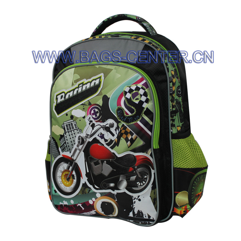 Disney Motorcycle School Bags ST-15TR05BP