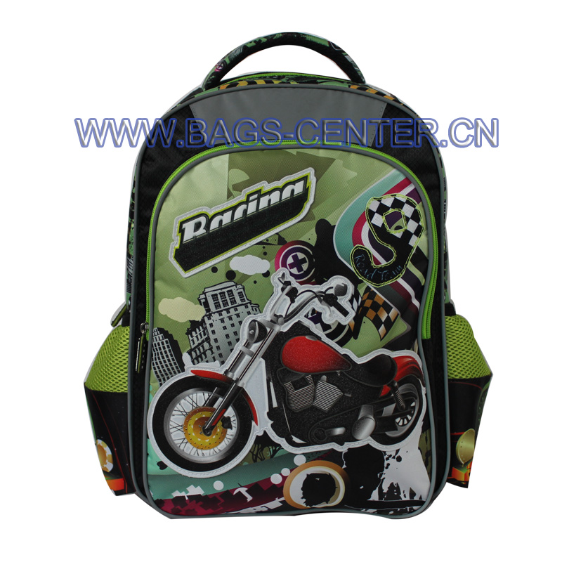 Disney Motorcycle School Bags ST-15TR05BP