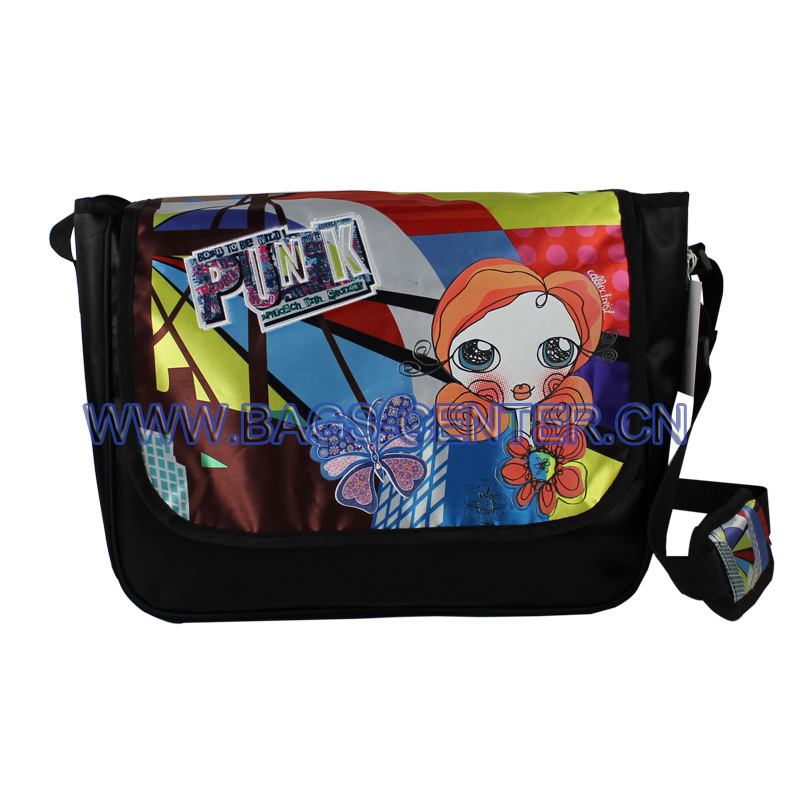 Satin Shoulder Bag for Girls ST-15TR05SB