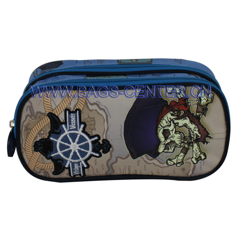 Double Compartments Pencil Case ST-15VV10PC
