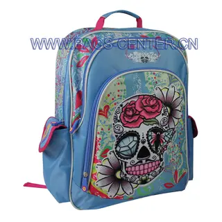 Teen Boys Skull Backpacks ST-15JH01BP