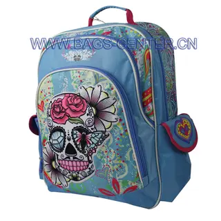 Teen Boys Skull Backpacks ST-15JH01BP