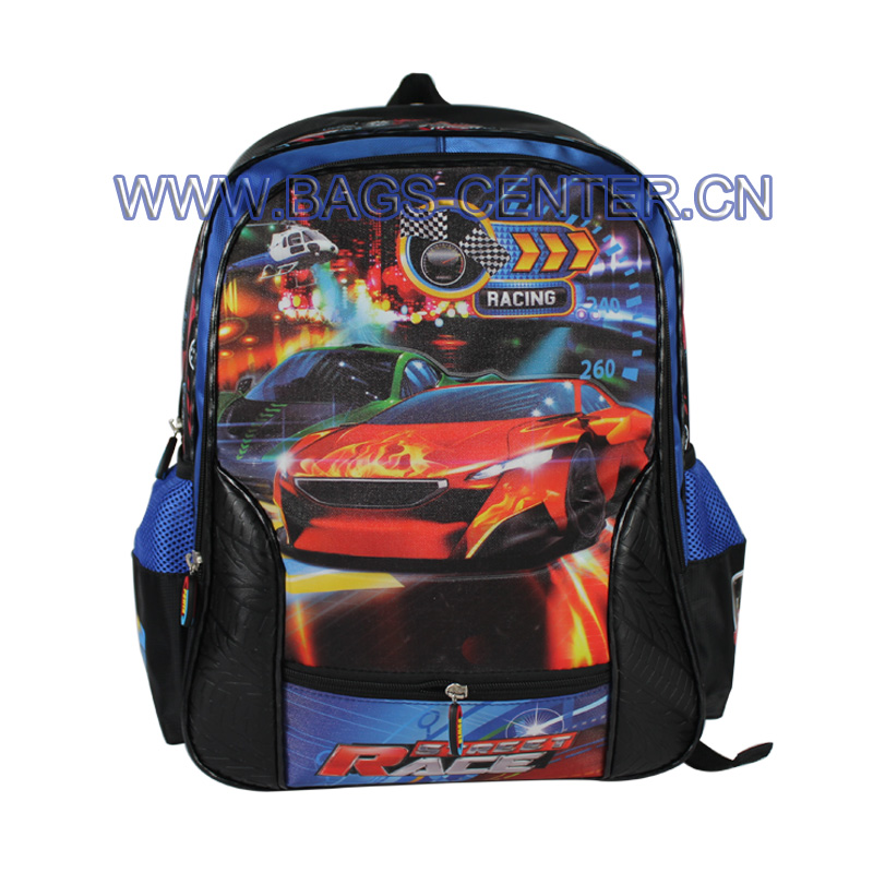 PVC Embossed Car Backpack ST-15SR02BP