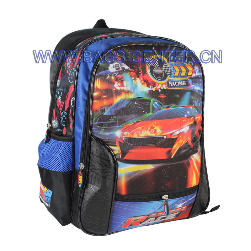 PVC Embossed Car Backpack ST-15SR02BP