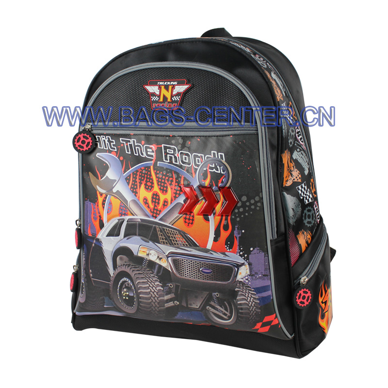 Rocking Car Big Student Backpack ST-15TR01BP