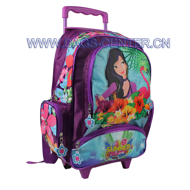 Student Trolley School Bag ST-15SM06TR