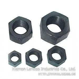 Шестигранная гайка из углеродистой стали