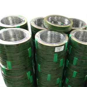 Cпирально-навитая прокладка внутреннее кольцо из нержавеющей стали