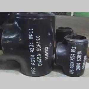 Бесшовные Равнопроходные Тройники, ASTM A234 WP11, DN350 mm