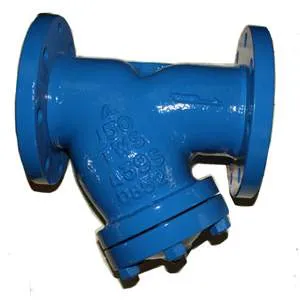 Чугунный Y-фильтр, ASTM A395, покрытие монель, DN100, PN20