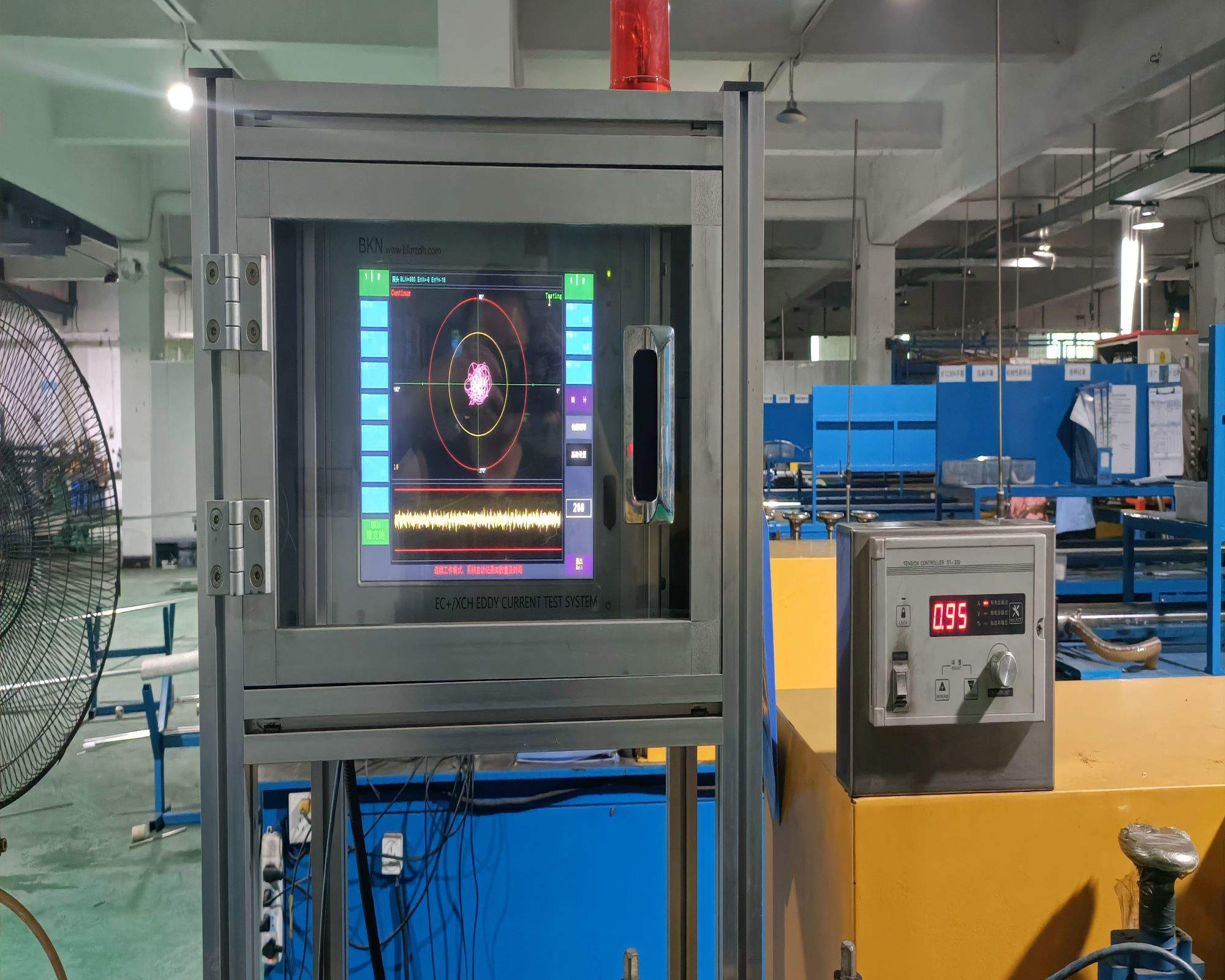Eddy current test system