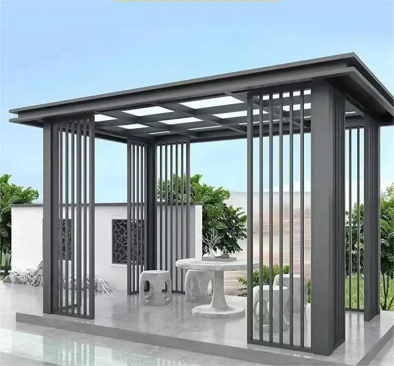 Alumium Pergolas, Powder Coated, Rot Proof, Waterproof