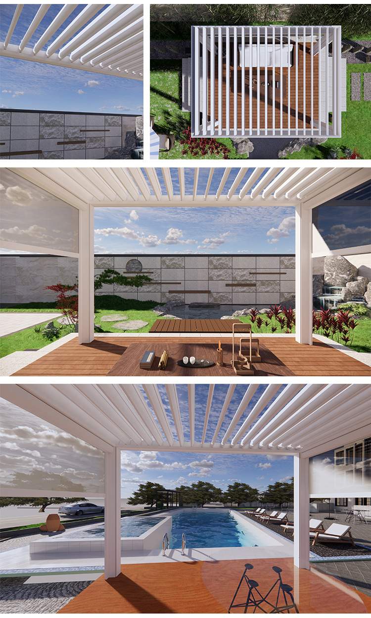 Alumium Pergolas Show