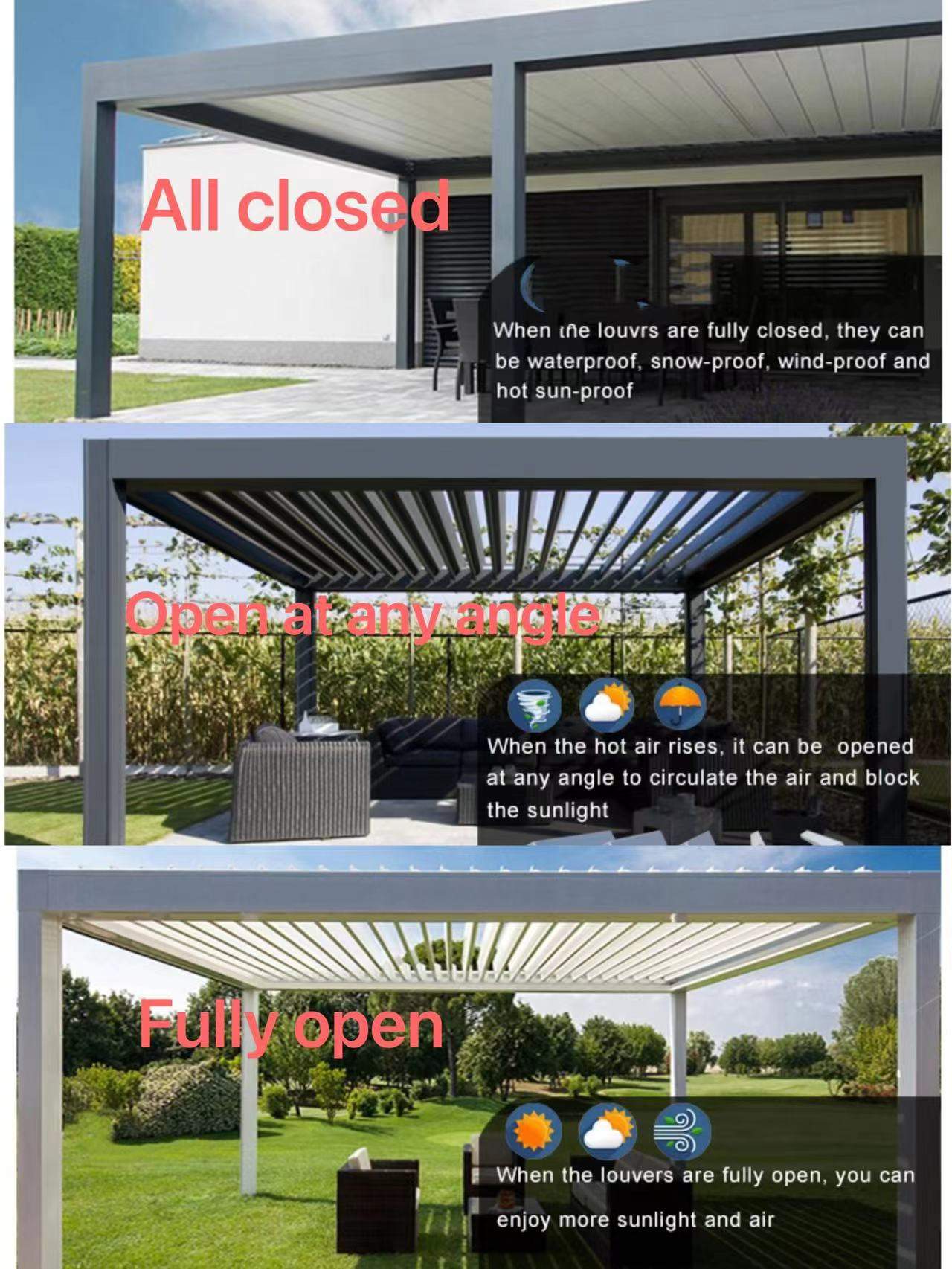 Alumium Pergolas