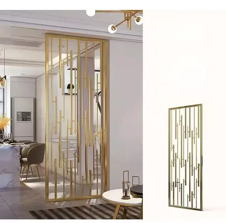 Stainless Steel Screens & Room Dividers, Mirror Surface