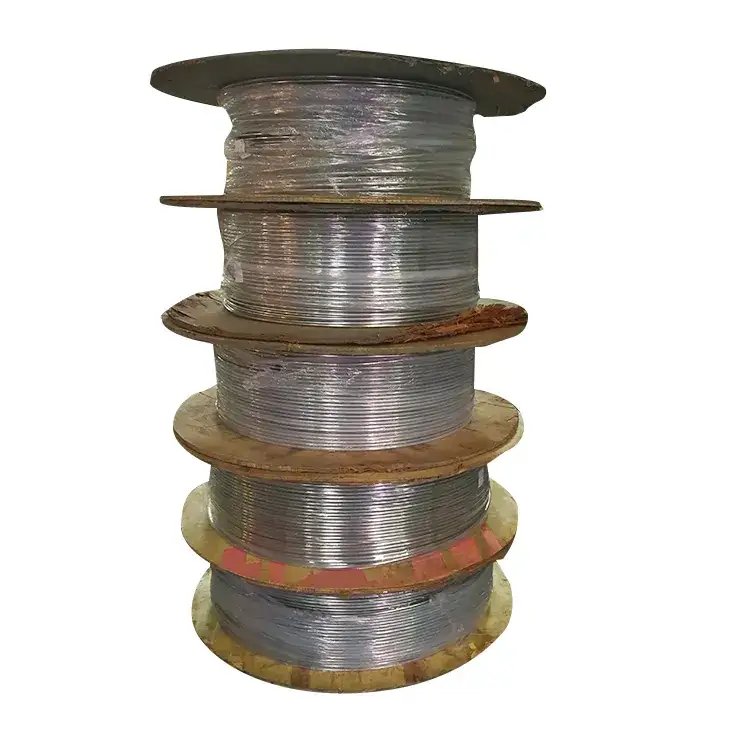 Electrical Heating Coil Tube, Stainless Steel, ERW, Round