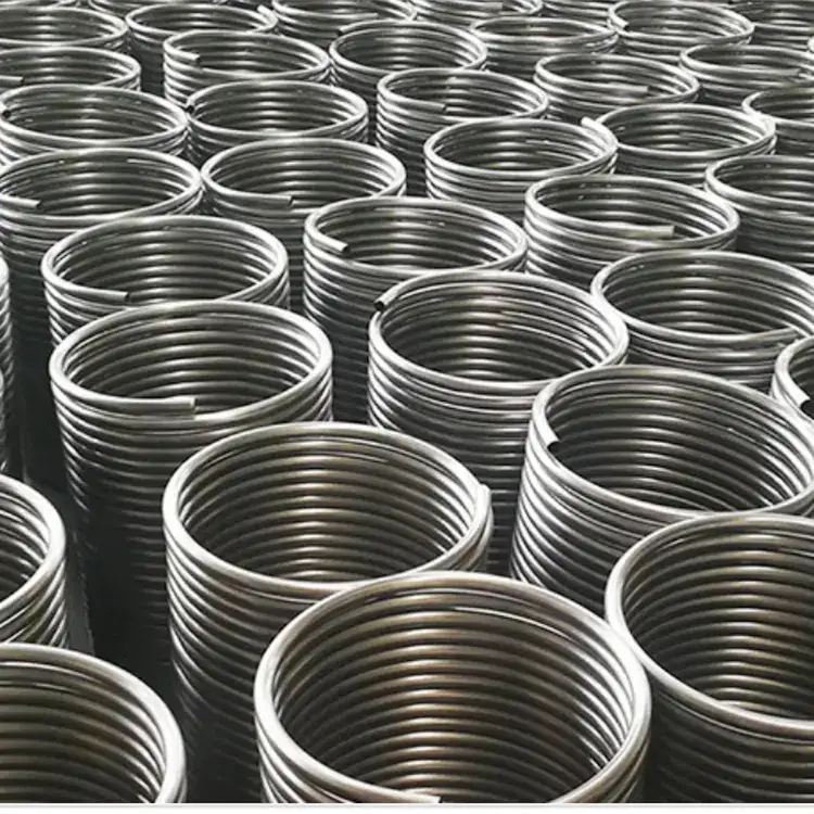 Round Coil Tube, SS ASTM A269 316, OD 3-24.5 MM, ERW Type