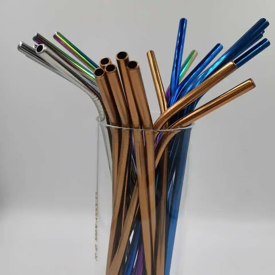 Eco-Friendly Stainless Steel Straws