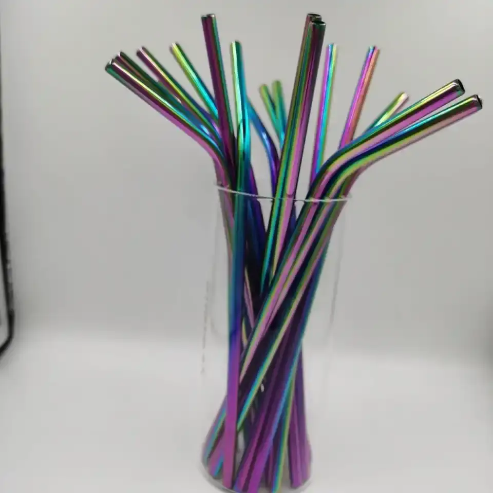 LFGB Drinking Straws, Eco-Friendly Stainless Steel 304
