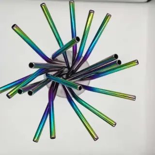 LFGB Drinking Straws, Eco-Friendly Stainless Steel 304