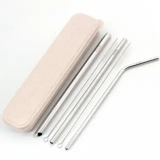 316 Stainless Steel Drinking Straw, CE / EU, Customized