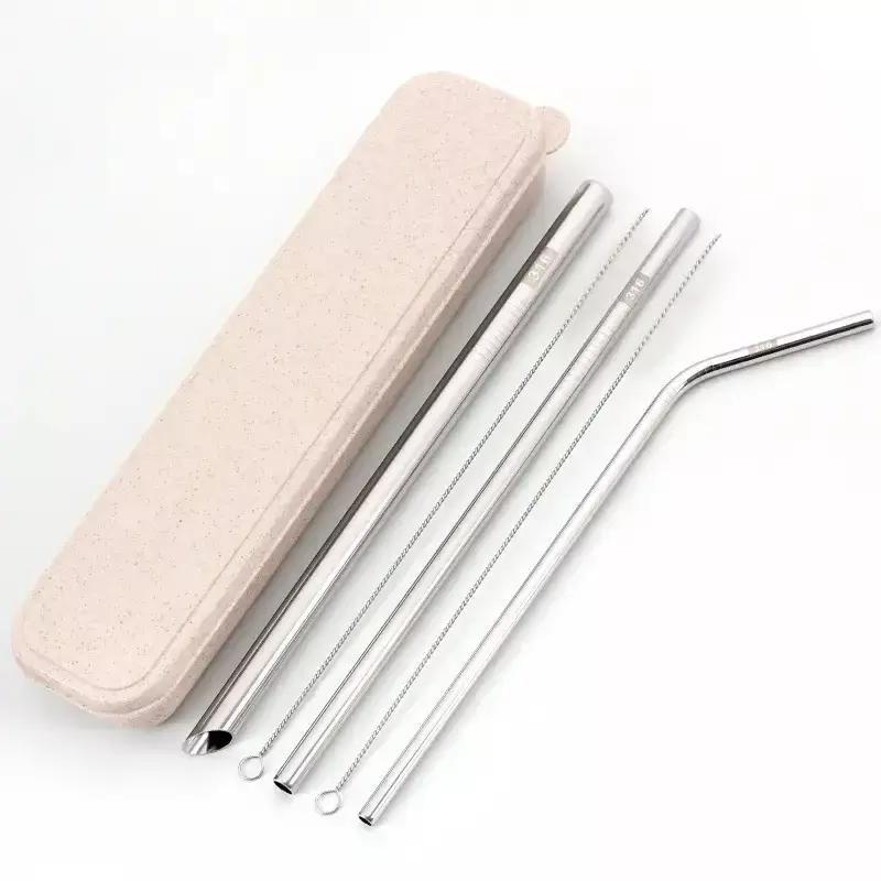 316 Stainless Steel Drinking Straw, CE / EU, Customized