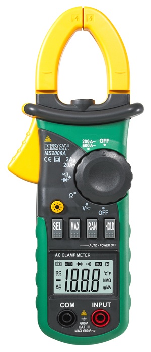 Mini Digital Clamp Meter MS2008A